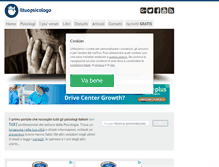 Tablet Screenshot of iltuopsicologo.com